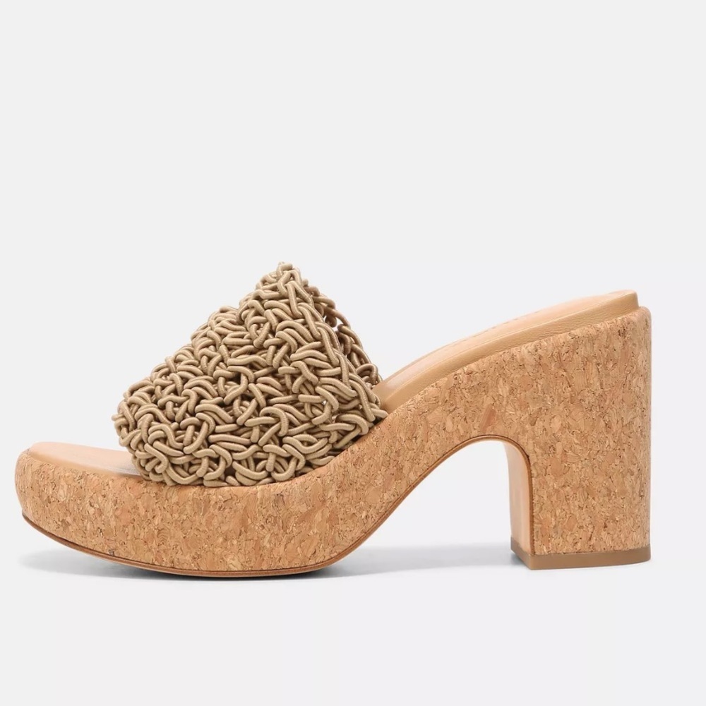 Vince Nicki Crochet Platform Sandal - Picture 5 of 15